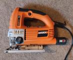 WORX Decoupeerzaag + Koffer - Goede Staat!, Ophalen of Verzenden, Minder dan 600 watt, Decoupeerzaag, 30 tot 70 mm