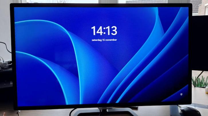 Te koop z.g.a.n. Philips 323E7QDAB - Full HD Monitor, Computers en Software, Monitoren, Zo goed als nieuw, 61 t/m 100 Hz, DVI