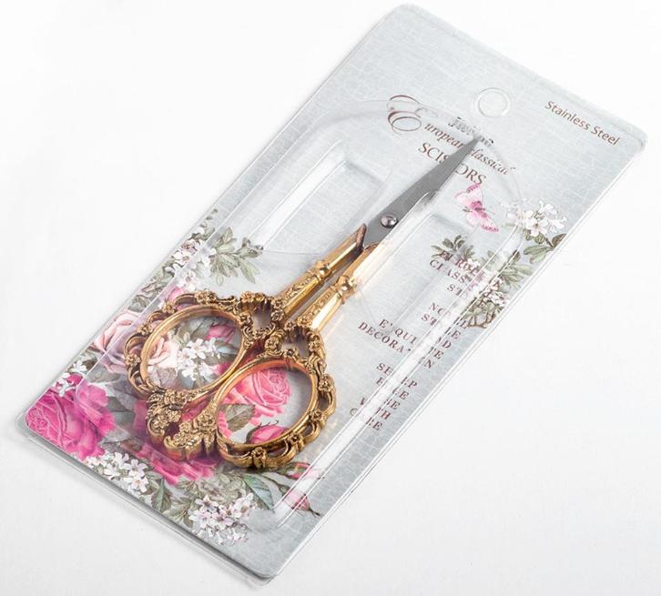 Barok Schaar / Retro Vintage Gouden Goud Schaartje, Verzamelen, Retro, Overige typen, Verzenden