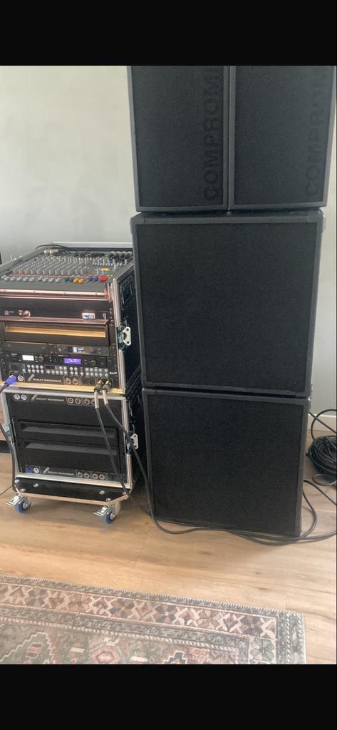 Compromis CL Geluidset - Bas + Top, Audio, Tv en Foto, Luidsprekers, Gebruikt, Overige typen, 120 watt of meer, Overige merken