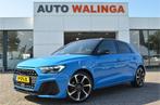 Audi A1 Sportback 35 TFSI 3x S-line Virtual Cockpit | Carpla, Auto's, 4 cilinders, 150 pk, Blauw, Leder en Stof
