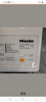 Miele W604 Bovenlader Wasmachine, Minder dan 1200 toeren, Info@miele.com, 4 tot 6 kg, 85 tot 90 cm