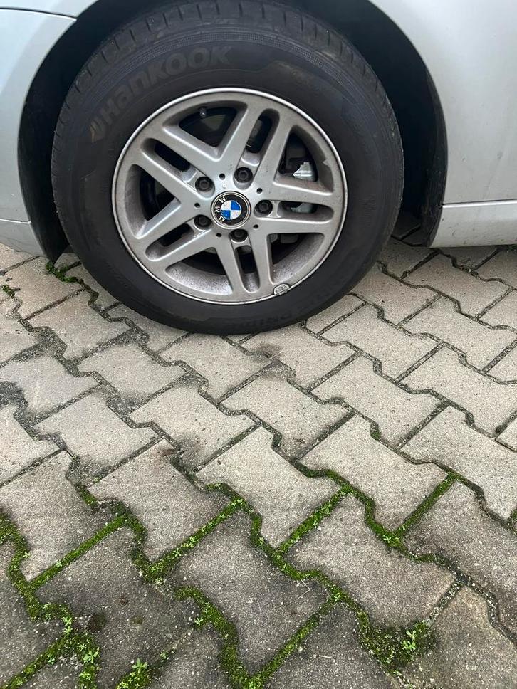 BMW velgen met Hankook ventus prime banden 195/65R15  91H, Auto-onderdelen, Banden en Velgen, Banden en Velgen, Zomerbanden, 15 inch