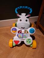 Fisher Price Loopwagen Zebra, Ophalen of Verzenden, Zo goed als nieuw, Overige typen, Met licht