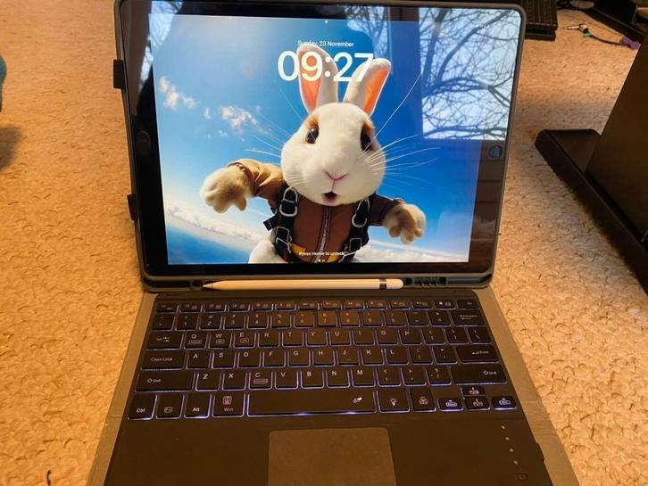 iPad Pro 12.9 512GB met hoes, toetsenbord en pen, Computers en Software, Apple iPads, Zo goed als nieuw, Apple iPad, Wi-Fi, 12 inch