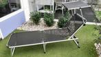 Tuin ligstoel, Ophalen, Zo goed als nieuw, Aluminium, Verstelbaar