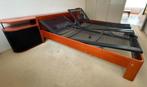 Hele nette Auping in kersenkleur 160x190, Ophalen, Verstelbaar, Bruin, Tweepersoons