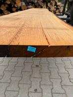 Exclusieve eiken boomstambladen 4m lang, Planken, Ophalen of Verzenden, Zo goed als nieuw, Hardhout