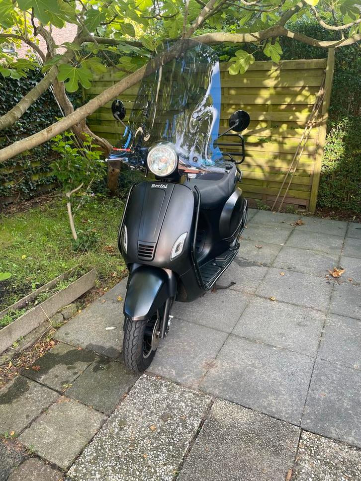 Berini Snorscooter - Blauw Kenteken, Goed Onderhouden!, Fietsen en Brommers, Snorfietsen en Snorscooters, Gebruikt, Overige merken