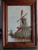 Aquarel Mosterdmolen De Huisman op Tegels, Ophalen