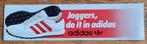 Sticker - Adidas, Verzamelen, Stickers, Sport, Ophalen of Verzenden, Zo goed als nieuw