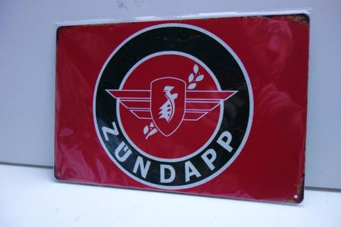 ZUNDAPP BROMFIETS XL LOGO BORD voor werkplaats, Verzamelen, Overige Verzamelen, Nieuw, Ophalen of Verzenden