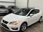 Seat Leon 1.4 FR Pano/Cruise/Navi/Stoelverw/Lane/Front Assis, Auto's, Zwart, 4 cilinders, 150 pk, Leon