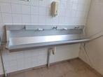 2x aluminium Wasbak met Kranen - ook per stuk, Huis en Inrichting, Keuken | Keukenelementen, Ophalen, Gebruikt, 200 cm of meer