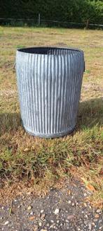 Zinken ton, dolly tub, bucket barrel decoratief in huis/tuin, Ophalen of Verzenden