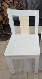 GRATIS IKEA witte kleine houten kinderstol stoeltje, Ophalen, Gebruikt, Stoel(en)