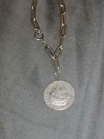 6 stuiver 1753 VOC tijd aan armbandje zilver  beschikbaar voor biedingen