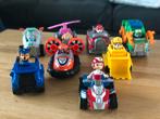 PAW patrol auto’s + speelgoedfiguren, Kinderen en Baby's, Speelgoed | Actiefiguren, Ophalen of Verzenden, Zo goed als nieuw
