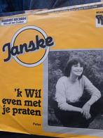 Janske  ik wil even met je praten   peter, Cd's en Dvd's, Vinyl | Nederlandstalig, Ophalen of Verzenden, Zo goed als nieuw, Overige formaten