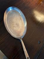 Koperen Vispan - 34 cm - Goede Staat, Ophalen of Verzenden, Gebruikt, Overige materialen, Koekenpan of Braadpan