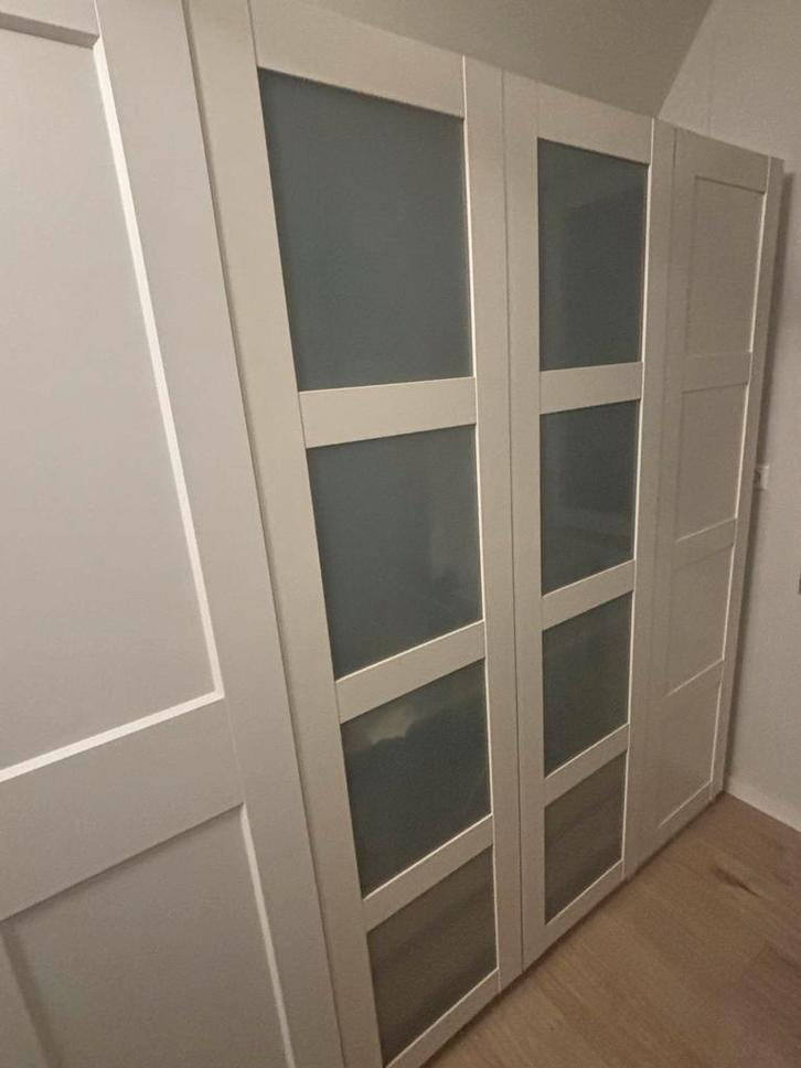 Ikea Pax Bergsbo deuren 50x195 - 2 stuks, Huis en Inrichting, Kasten | Kledingkasten, Gebruikt, 150 tot 200 cm, 50 tot 100 cm