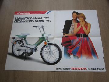 Honda o.a. Camino / MB / MT / MTX / NSR poster folder 1989 beschikbaar voor biedingen
