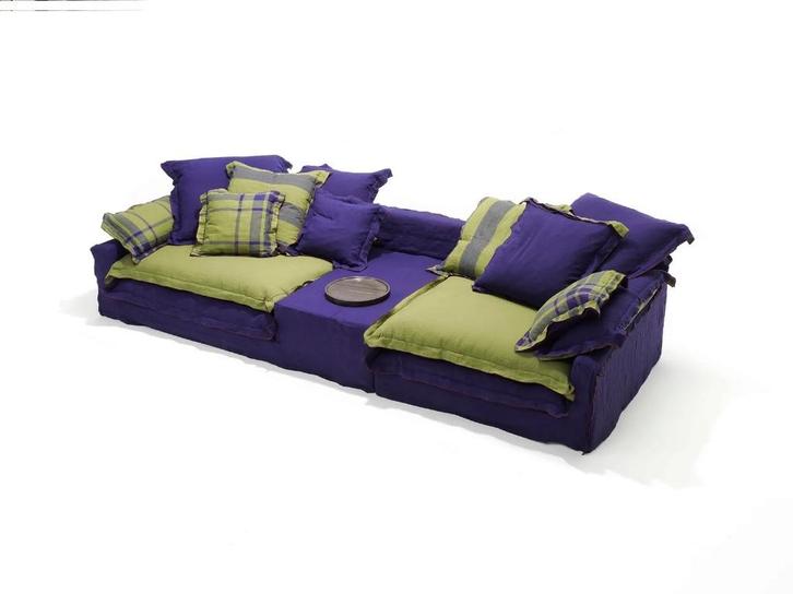 Linteloo Lounge bank PAARS zeer comfortabel, Huis en Inrichting, Banken | Bankstellen, Gebruikt, Rechte bank, Tweepersoons, 250 tot 300 cm