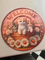 Welcome bordje, Huis en Inrichting, Woonaccessoires | Tekstborden en Spreuken, Ophalen of Verzenden, Nieuw