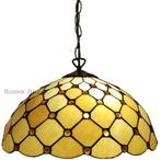 Hanglamp Tiffany Golden Pearl Ø40cm, Huis en Inrichting, Ophalen of Verzenden