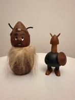 2 deense Andersen figuren hout, Ophalen of Verzenden