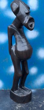 MURSI. Fertility fetish. Woodcarving. Hardwood. 41 cm., Antiek en Kunst, Ophalen