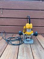 Frees DeWalt, Doe-het-zelf en Verbouw, Gereedschap | Freesmachines, Ophalen of Verzenden, Zo goed als nieuw, Elektrisch, Bovenfrees