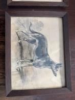 Te koop, 2 aquarellen van Otto Eerelman., Ophalen of Verzenden