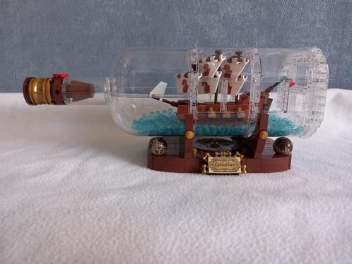 Lego Ideas Schip in een fles 21313, Kinderen en Baby's, Speelgoed | Duplo en Lego, Zo goed als nieuw, Lego, Complete set, Ophalen of Verzenden
