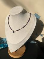 Akoya zoutwater parel amethist tuguptiet granaat geluk uniek, Paars, Nieuw, Ophalen of Verzenden, Met edelsteen