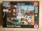 Puzzel 1000 Schmidt Secret Puzzle “At the Desk”, Ophalen of Verzenden, 500 t/m 1500 stukjes, Zo goed als nieuw, Legpuzzel