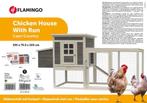 Nieuw Flamingo kippenhok Capri Country Bruin, Dieren en Toebehoren, Pluimvee | Toebehoren, Ophalen of Verzenden, Nieuw, Kippenhok of Kippenren