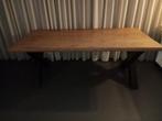 Eettafel rechthoek, Ophalen, 50 tot 100 cm, Zo goed als nieuw, 150 tot 200 cm