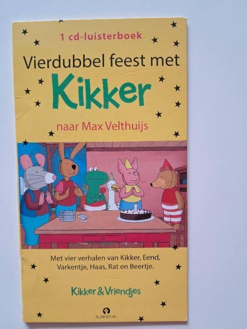 Luisterboek Vierdubbel feest met Kikker : Max Velthuijs, Boeken, Luisterboeken, Cd, Ophalen of Verzenden