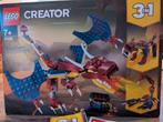LEGO Creator 31102 Vuur Draak - Compleet met Boekje & Doos, Kinderen en Baby's, Speelgoed | Duplo en Lego, Ophalen of Verzenden
