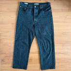 Levi’s Ribcage Straight Ankle Jeans Vrouwen Zwart - W32 L27, Verzenden, Zo goed als nieuw, Zwart, W30 - W32 (confectie 38/40)