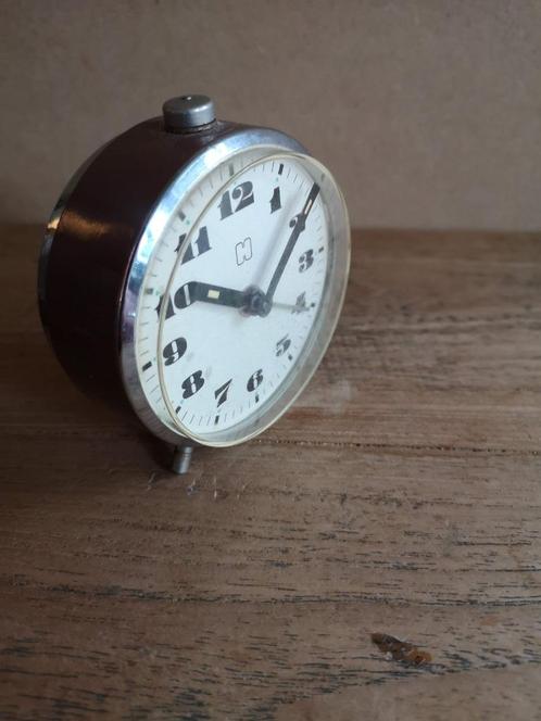Vintage jaren 80 Hema Wekker, Witgoed en Apparatuur, Wekkers, Gebruikt, Ophalen of Verzenden