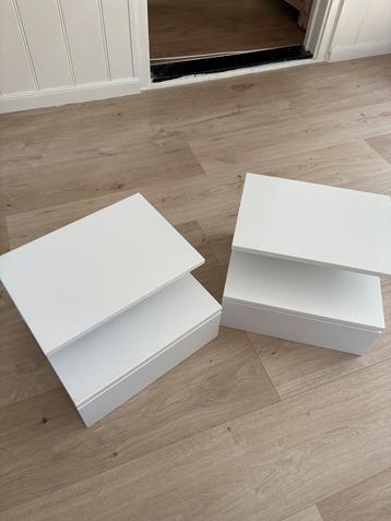 Nachtkastjes voor aan de muur