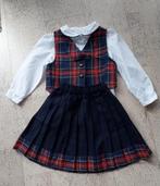 Meisjes kleding schotse tartan, Kinderen en Baby's, Meisje, Ophalen of Verzenden, Zo goed als nieuw, Setje