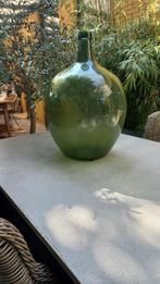 Super grote buikfles gistfles groen  65cm hoog, Ophalen, Zo goed als nieuw