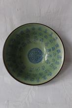 Chinese celadon kalligrafie kom Xuande merk, Ophalen of Verzenden