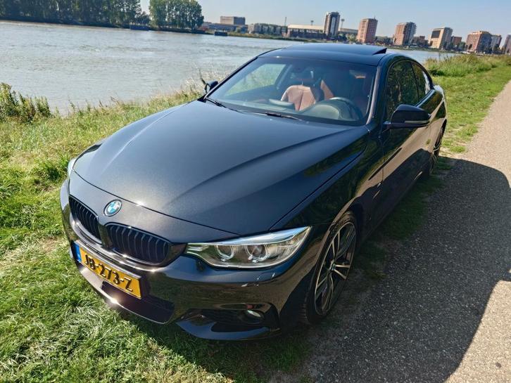 BMW 4-Serie 420IA 2.0 2016 Zwart, Auto's, BMW, Particulier, 4-Serie, Benzine, C, Coupé, Automaat, Origineel Nederlands, Zwart