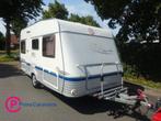 Tec Travelking 450 Met Vast Bed Mover en Airco, Caravans en Kamperen, Caravans, T.E.C., Schokbreker, Bedrijf, 750 - 1000 kg