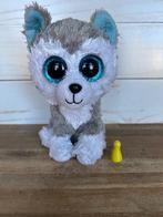 TY Beanie Boo Slush husky, Ophalen of Verzenden, Zo goed als nieuw, Hond