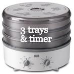 Stockli Droogoven met RVS roosters + Timer (BPA-vrij), Witgoed en Apparatuur, Ovens, Vrijstaand, Minder dan 45 cm, Minder dan 45 cm